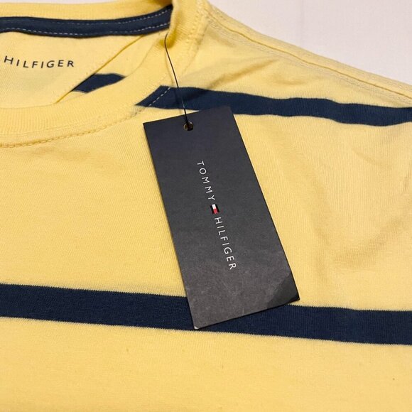 Tommy Hilfiger Shirt Ladies Medium Tshirt Yellow - Picture 3 of 16